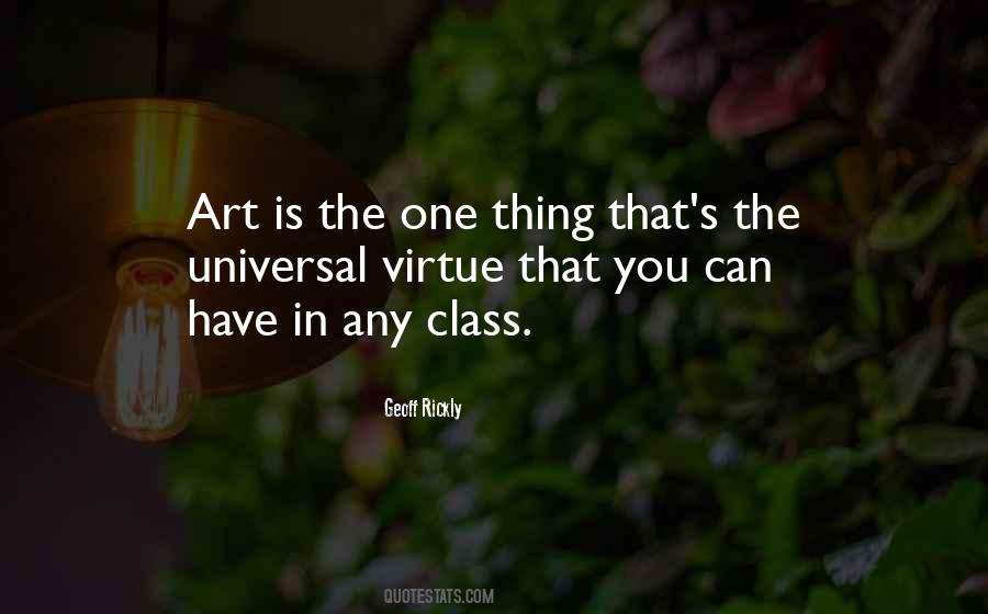 Art Class Quotes #1586456