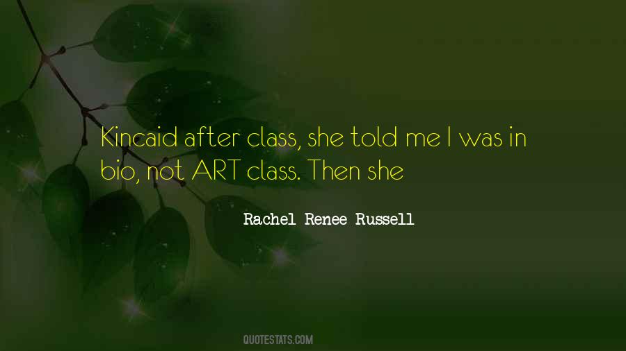 Art Class Quotes #1664571