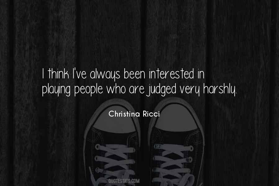 Been Judged Quotes #1683130