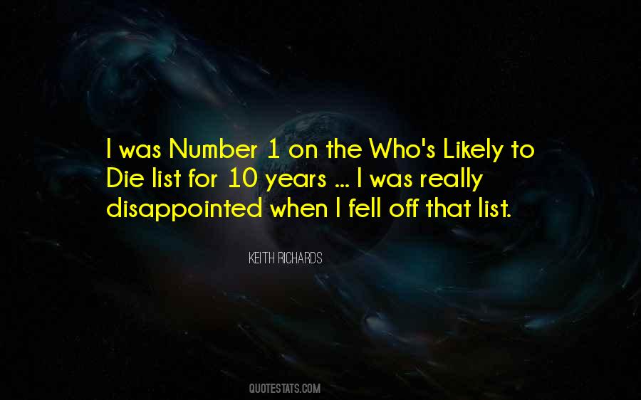 List The 10 Quotes #1222514