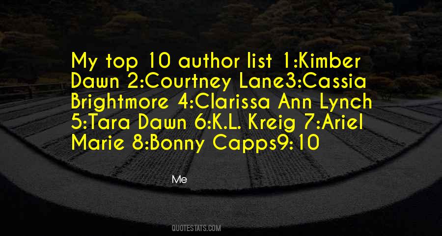 List The 10 Quotes #1877894