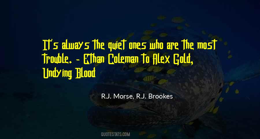 Always The Quiet Ones Quotes #473319