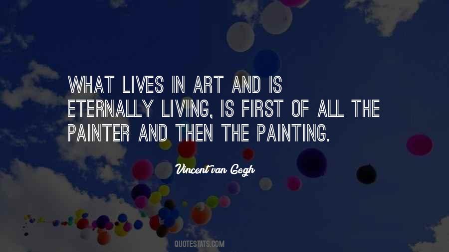 Living In Art Quotes #187180