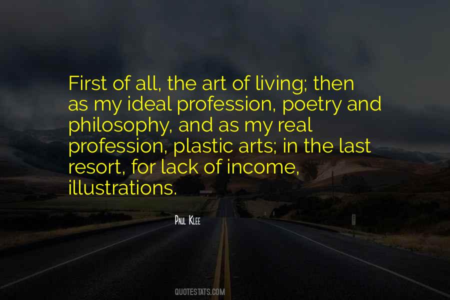 Living In Art Quotes #340857