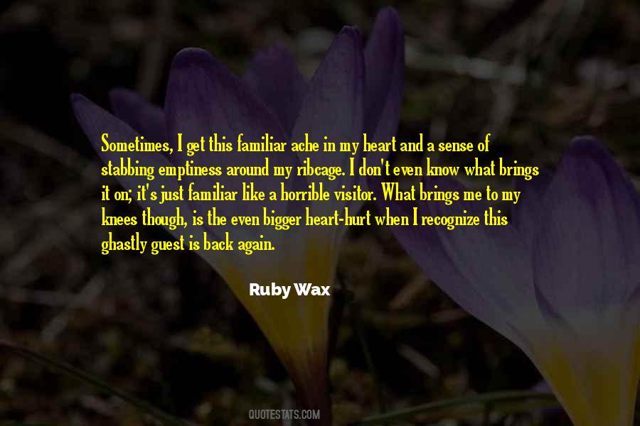 Emptiness In Heart Quotes #1621480