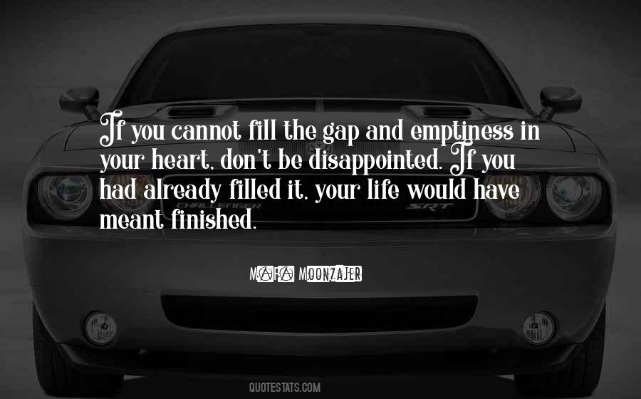 Emptiness In Heart Quotes #764925