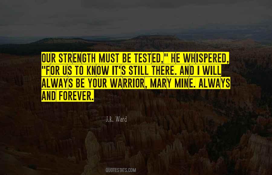 Always Will Be Mine Quotes #1497214