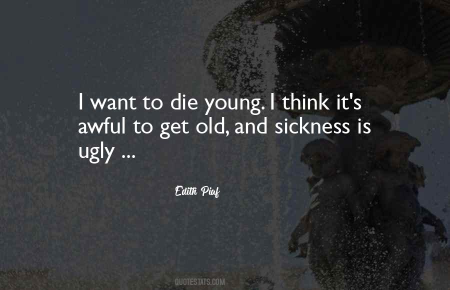 Young Dying Quotes #77757