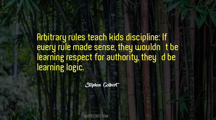 Respect For Authority Quotes #1121492