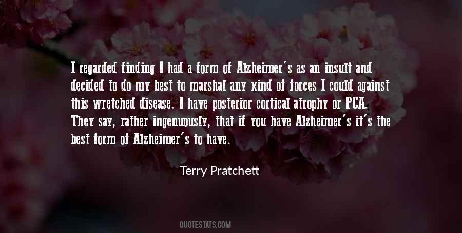 Alzheimer Quotes #881654