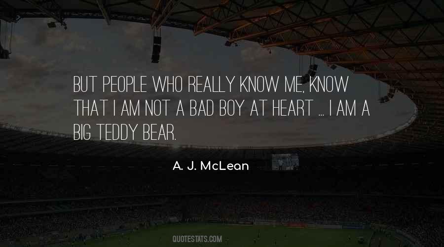 Am A Bad Boy Quotes #1741125