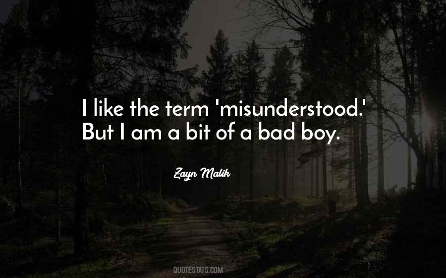 Am A Bad Boy Quotes #1773677