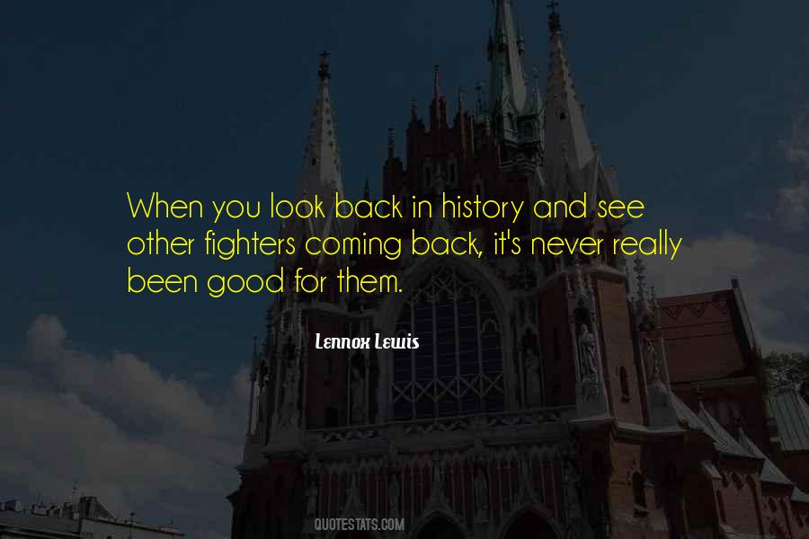 Am Coming Back Quotes #110815
