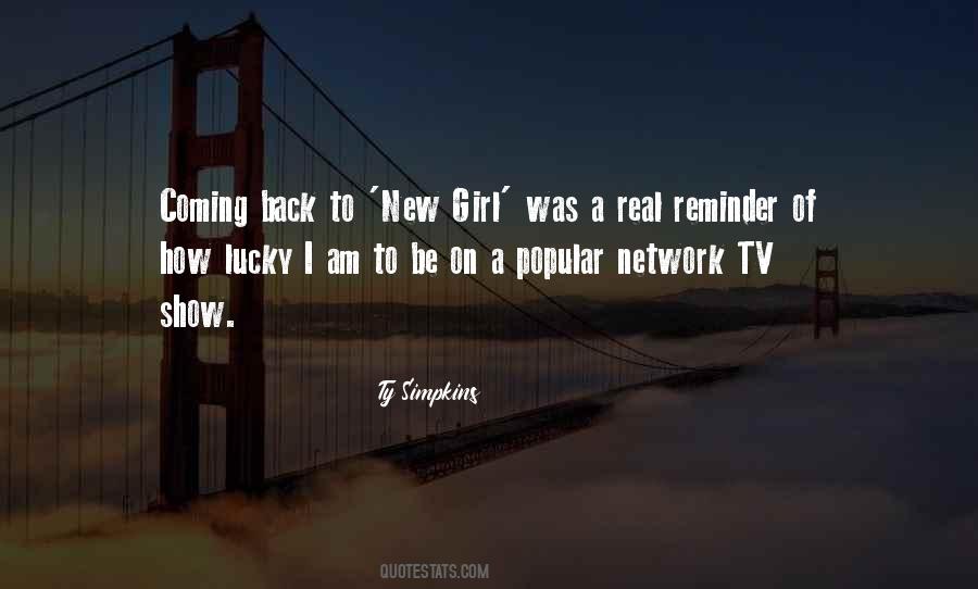 Am Coming Back Quotes #1449530