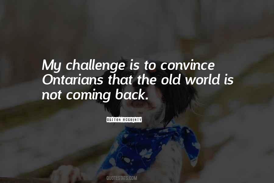 Am Coming Back Quotes #1879146