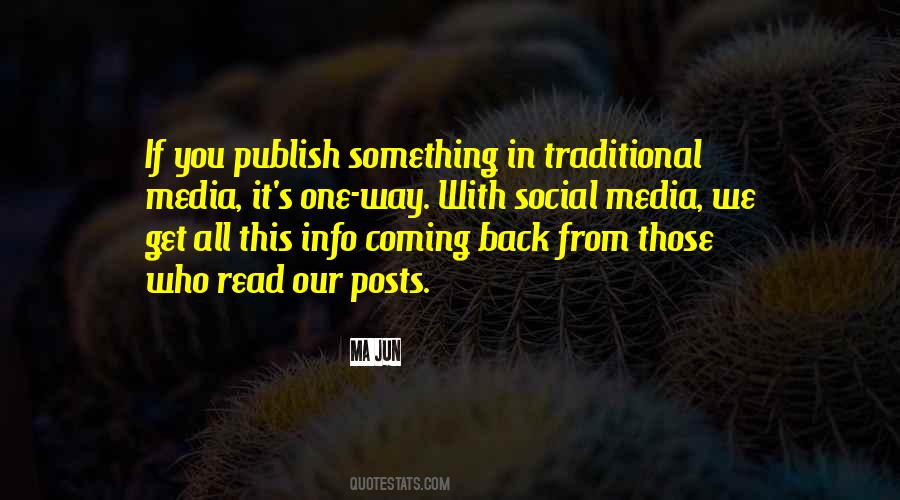 Am Coming Back Quotes #46721