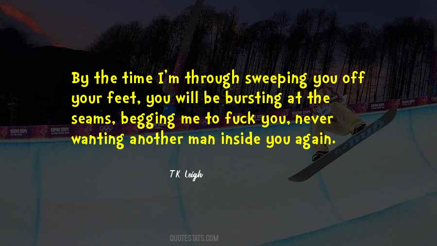 Am Done Begging Quotes #149220