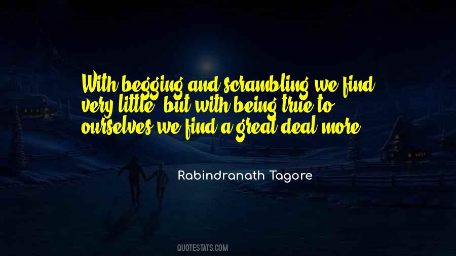 Am Done Begging Quotes #335082
