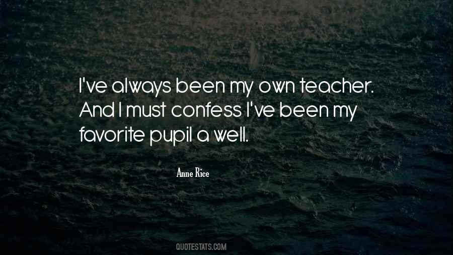 Quotes About My Favorite Teacher #1522466