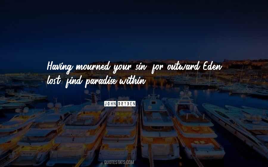 Lost Eden Quotes #1548710