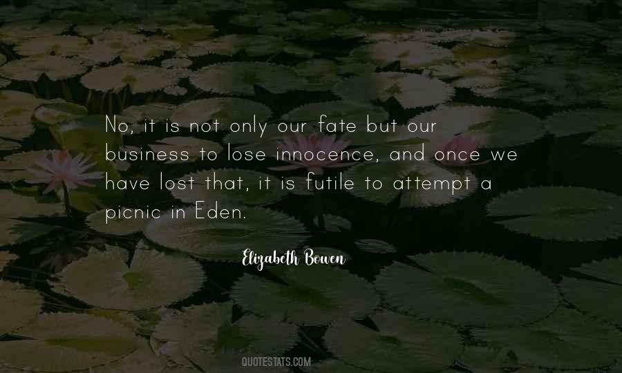 Lost Eden Quotes #1870222