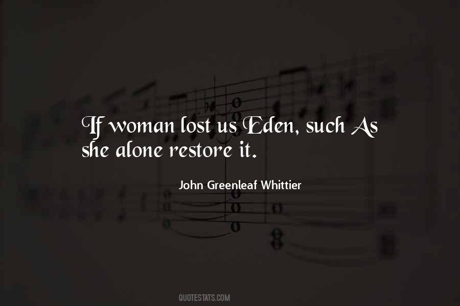 Lost Eden Quotes #214858