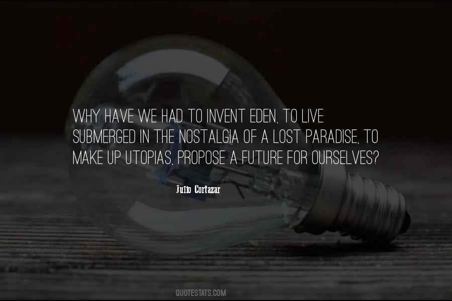 Lost Eden Quotes #549336
