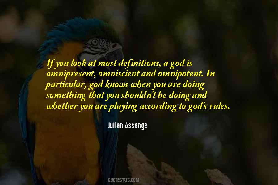 Omnipotent Omnipresent Quotes #150471