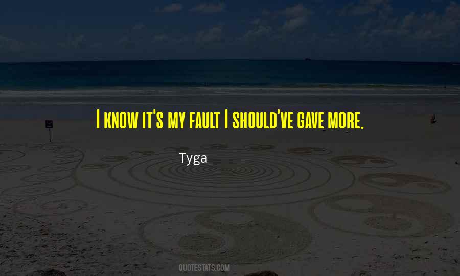 Quotes About My Fault #1268814