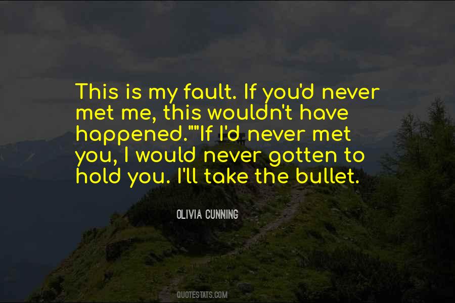 Quotes About My Fault #956342