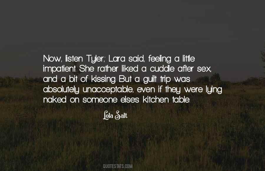 Feeling Of Guilt Quotes #1172940