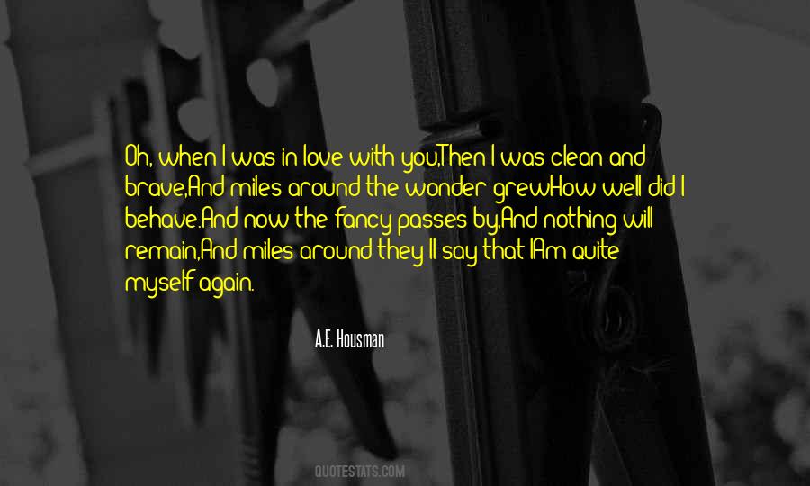 Am In Love Again Quotes #1555527