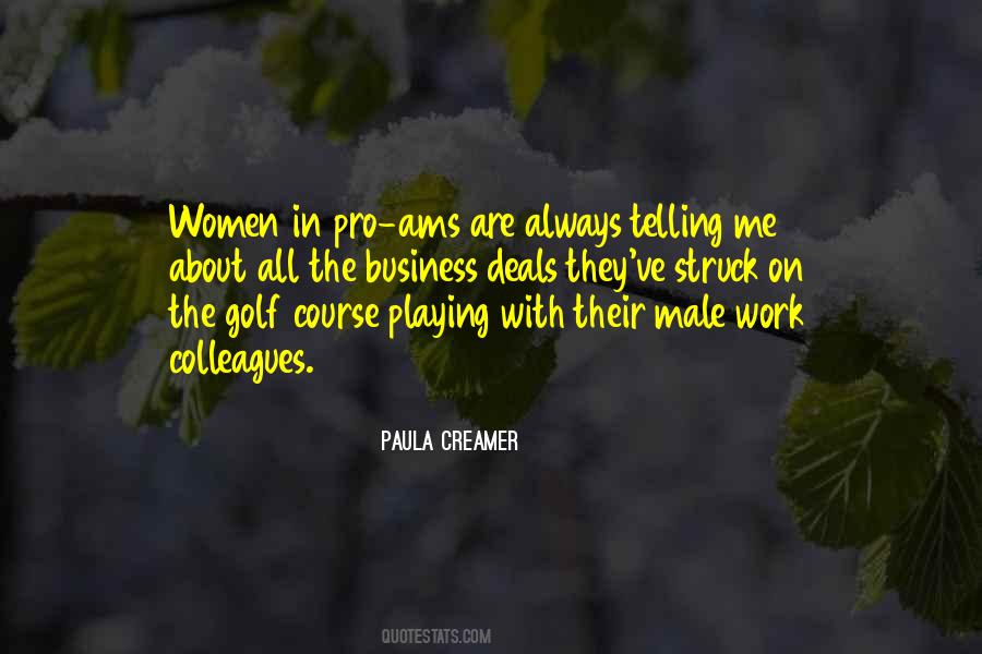 Business Golf Quotes #1789611