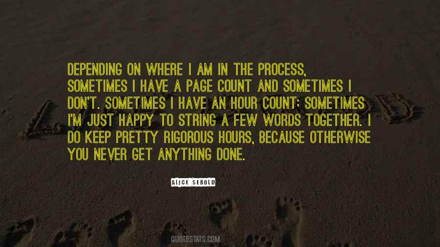 Am Just Happy Quotes #1415509