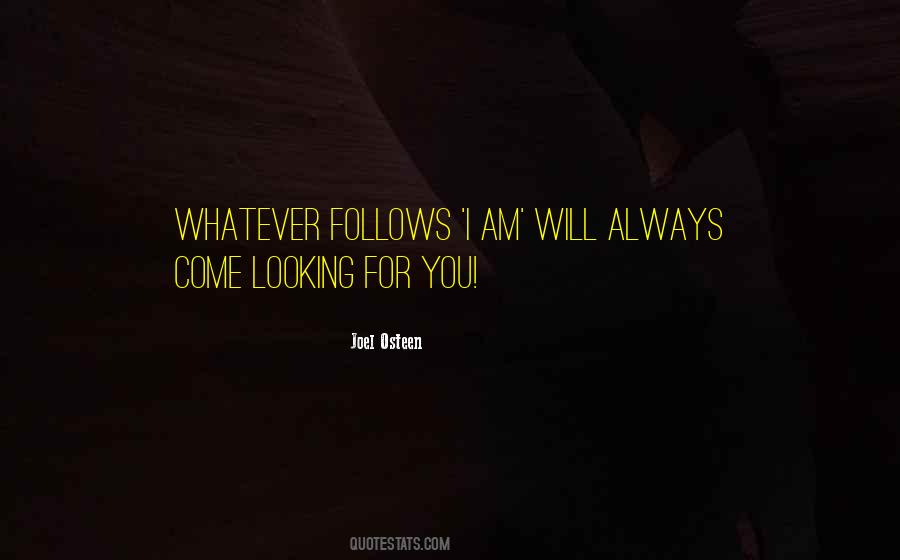 Am Looking For You Quotes #1633814