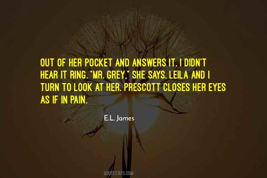 Closes Her Eyes Quotes #7664