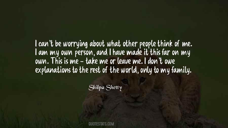 Am My Own Person Quotes #1486090