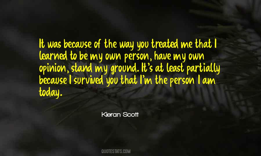 Am My Own Person Quotes #88769