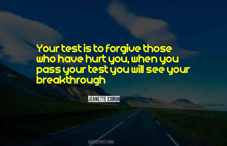 Pass Your Test Quotes #1191659