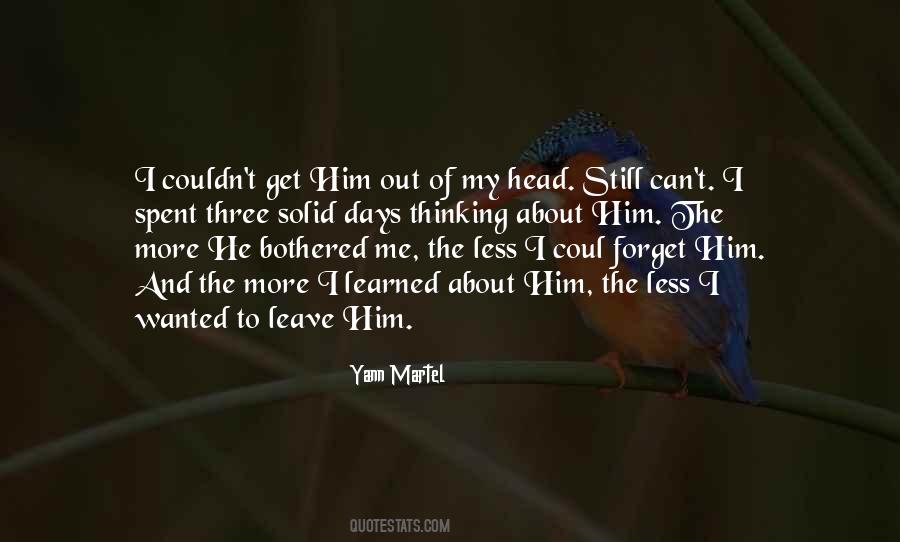 Am Not Bothered Quotes #71605
