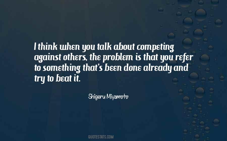 Am Not Competing Quotes #53300