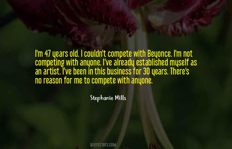 Am Not Competing With Anyone Quotes #1830664
