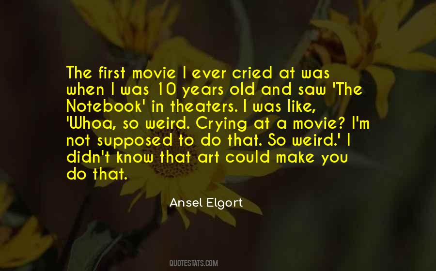 Not Crying Quotes #20319