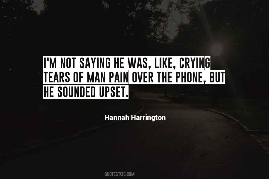 Not Crying Quotes #445814