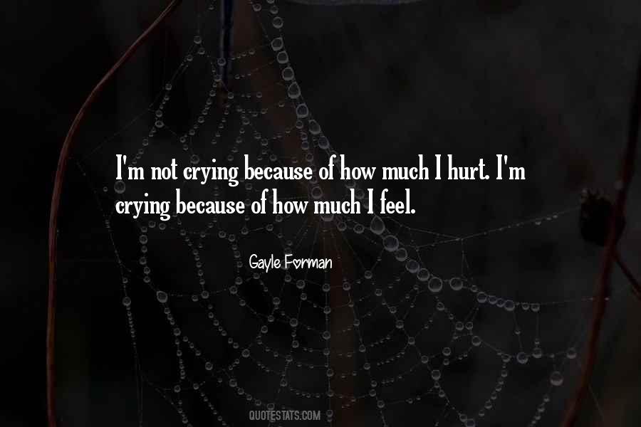 Not Crying Quotes #470312