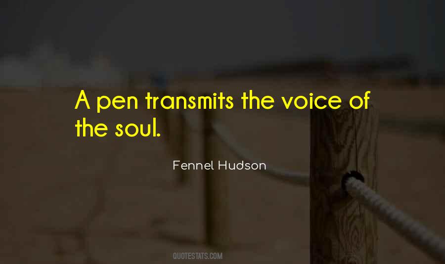 Voice Of The Soul Quotes #1859