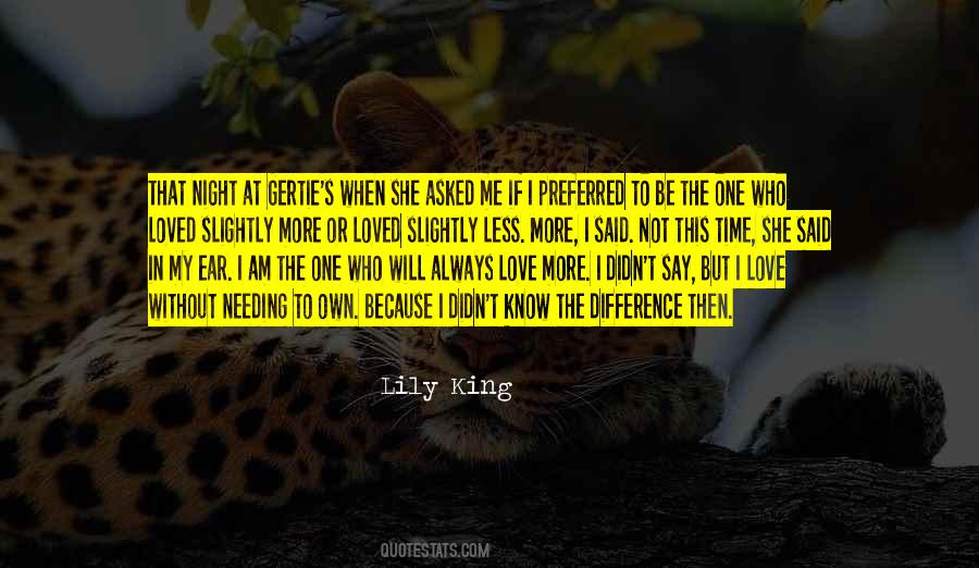 Am Not In Love Quotes #199169