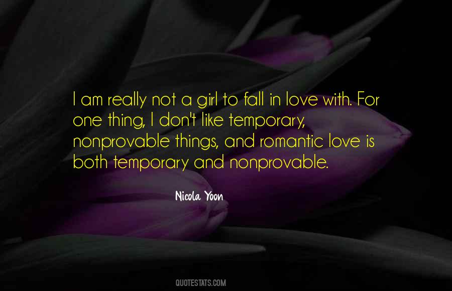 Am Not In Love Quotes #418157