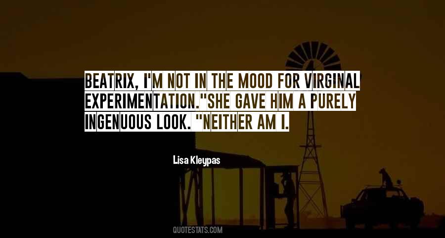 Am Not In The Mood Quotes #936591
