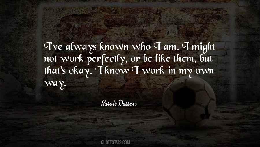 Am Not Okay Quotes #795479